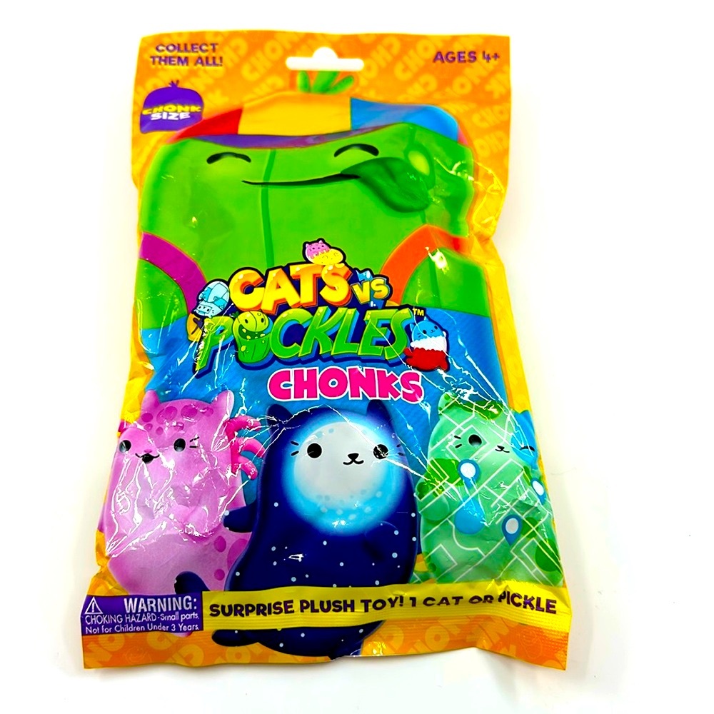 Cats vs Pickles Chonks Plush Toy
